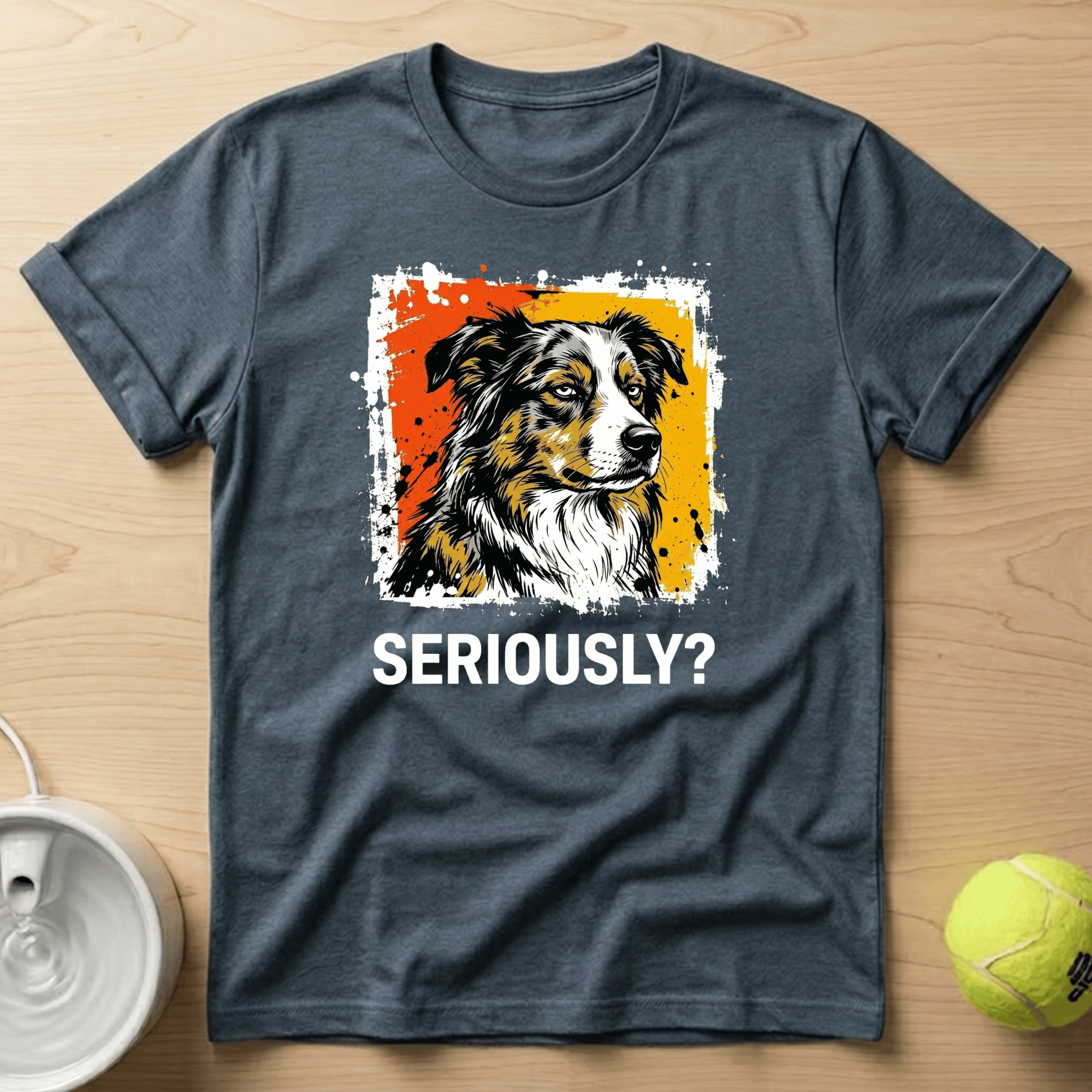 Australian Shepherd x Seriously T-Shirt