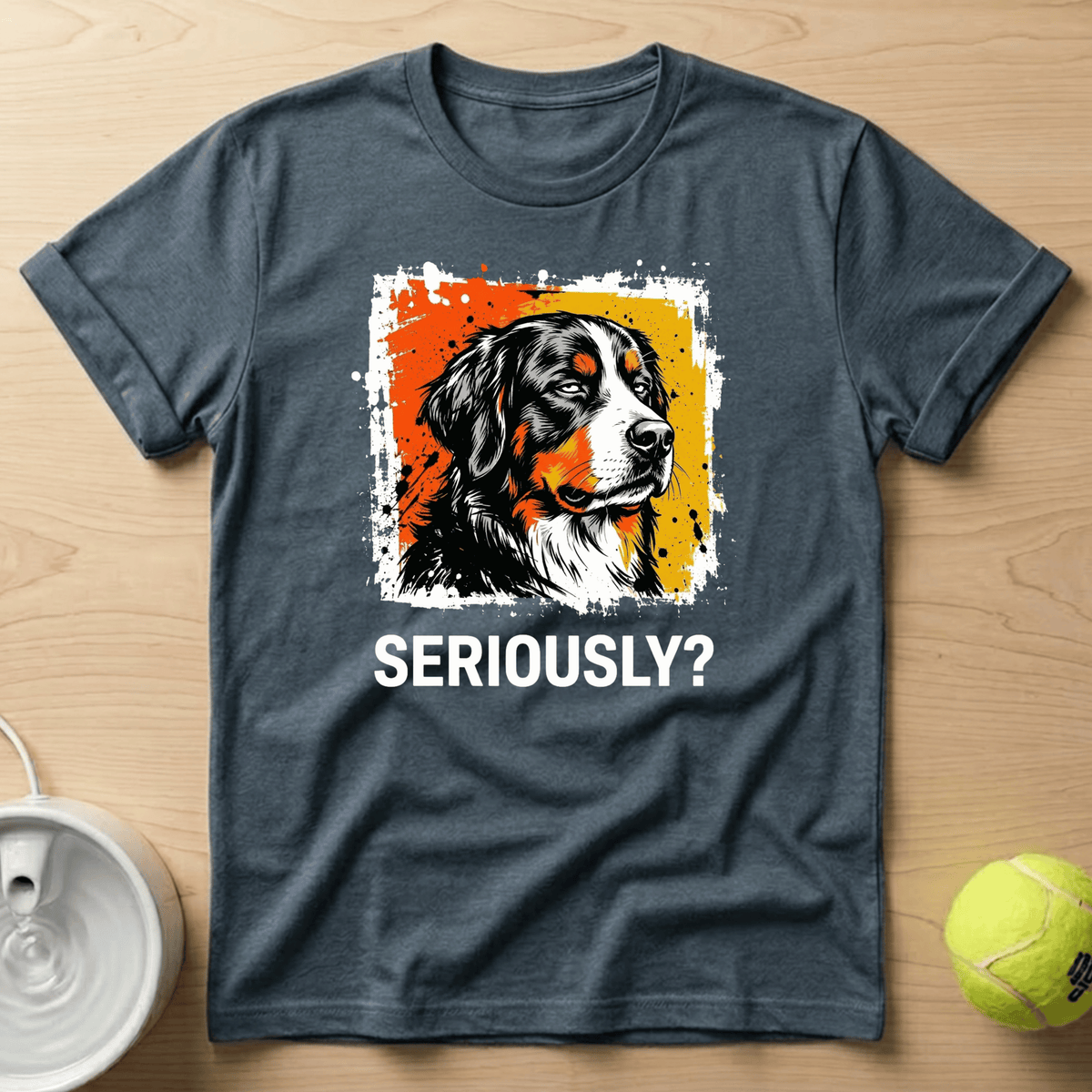 Bernese Mountain Dog x Seriously T-Shirt