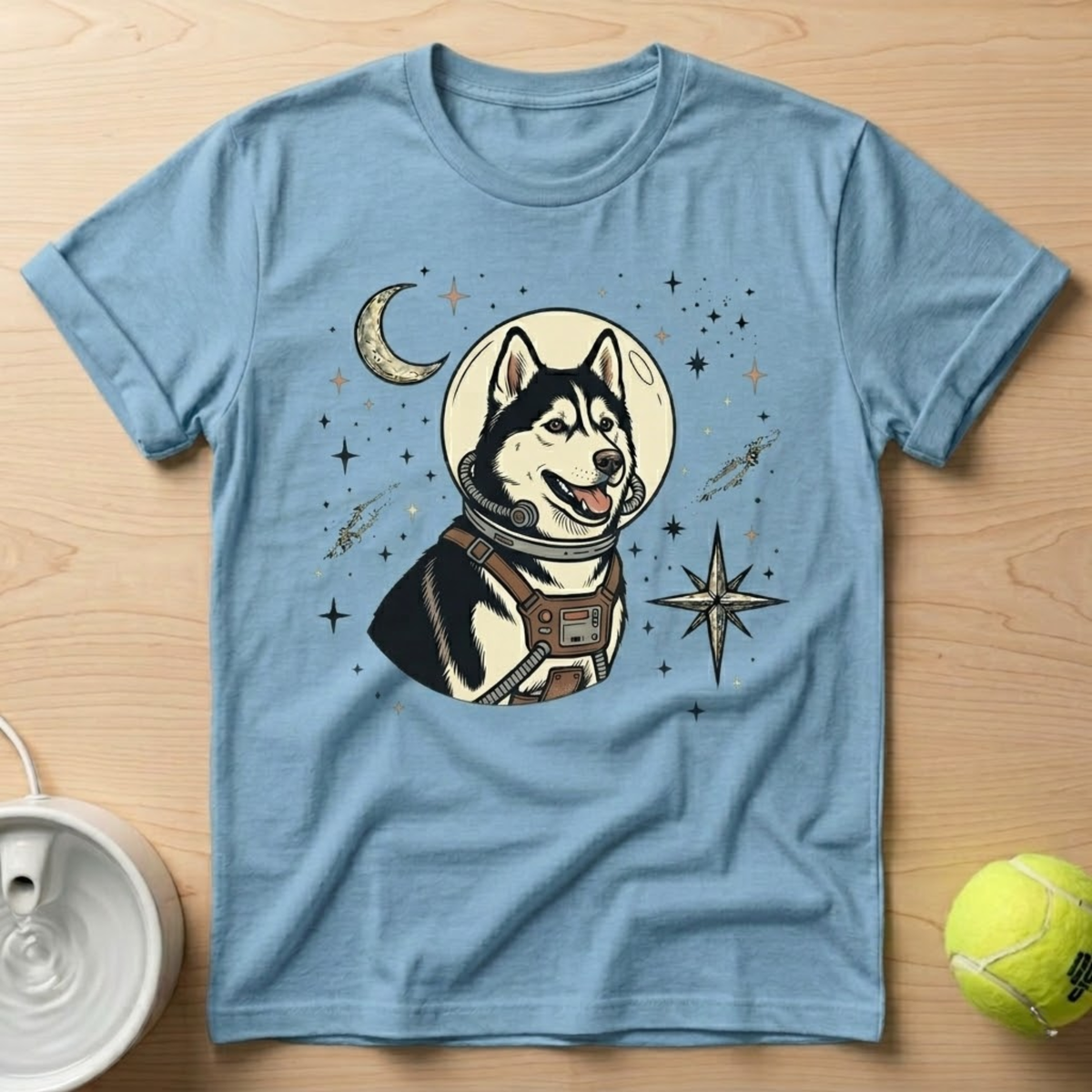 Husky x Spacedogs - T-Shirt