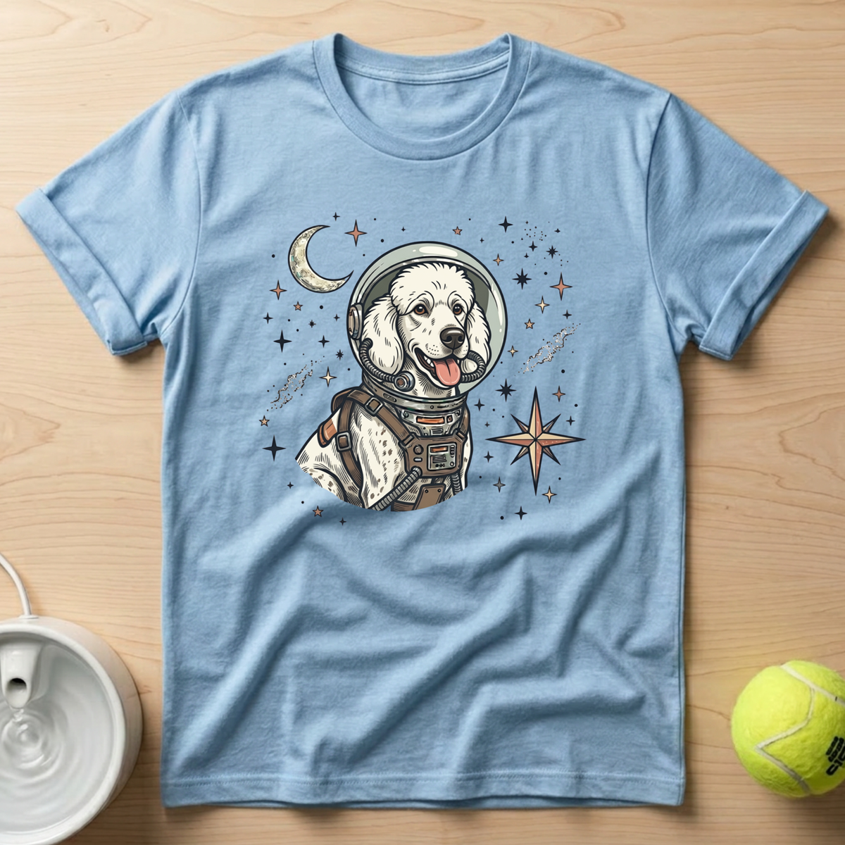 Poodle x Spacedogs - T-Shirt