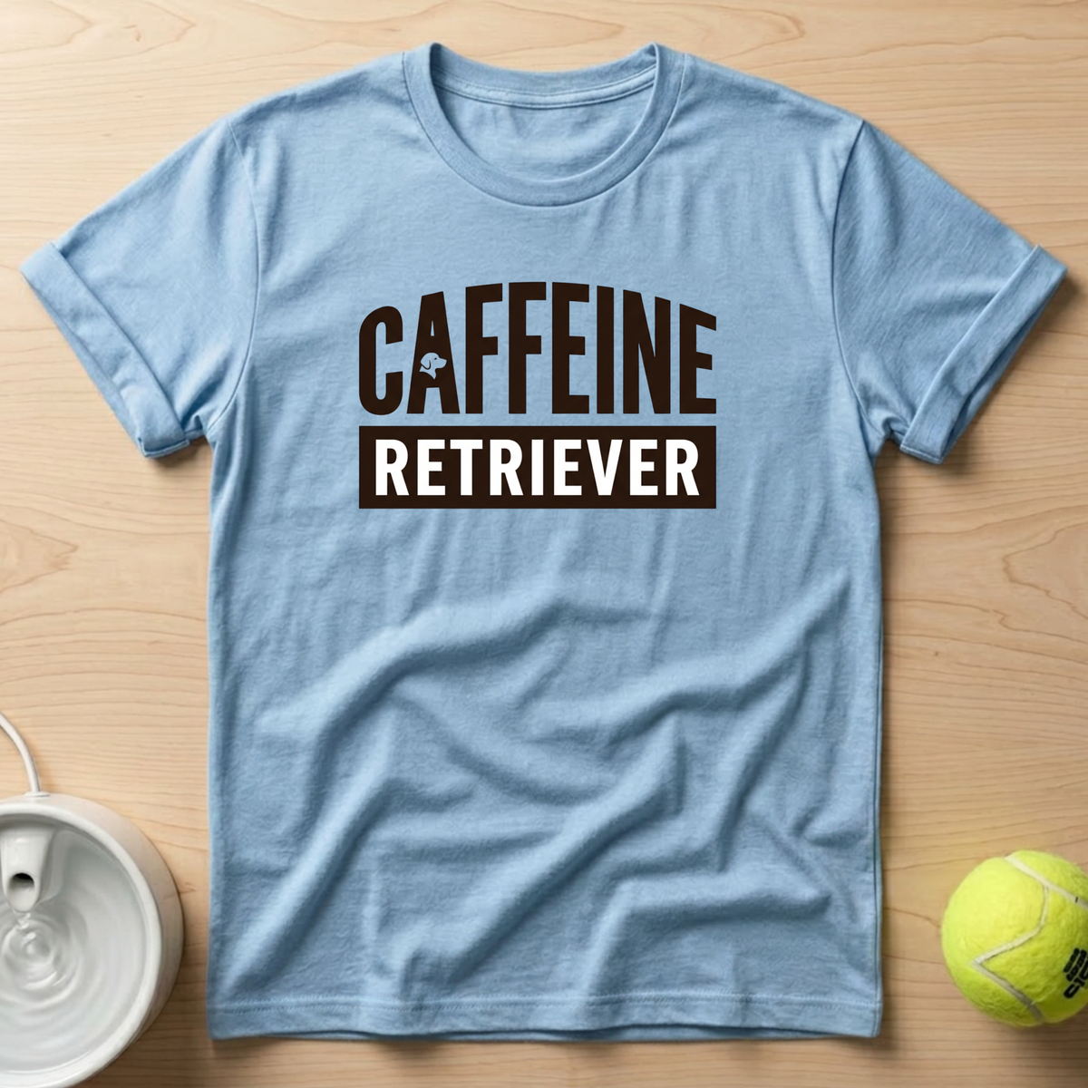 Golden Retriever x Coffee Retriever - T-Shirt