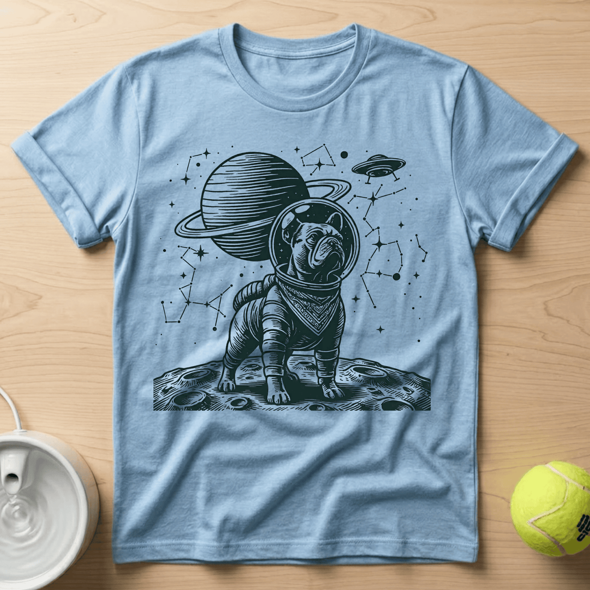 French Bulldog x Astronaut - T-Shirt
