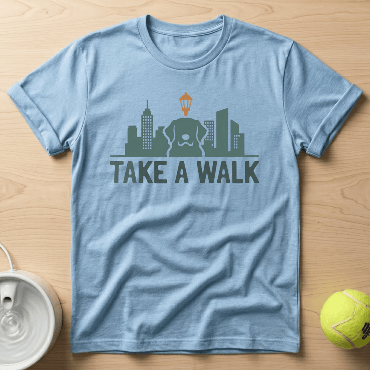 Golden Retriever x Take a walk - T-Shirt