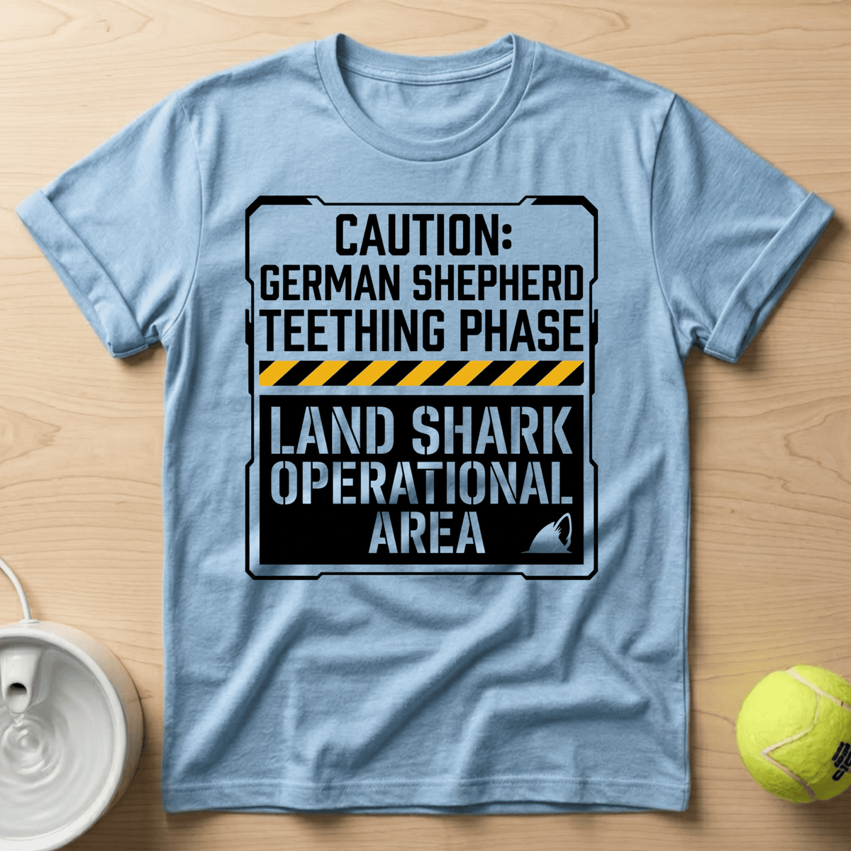 German Shepherd x Land Shark - T-Shirt