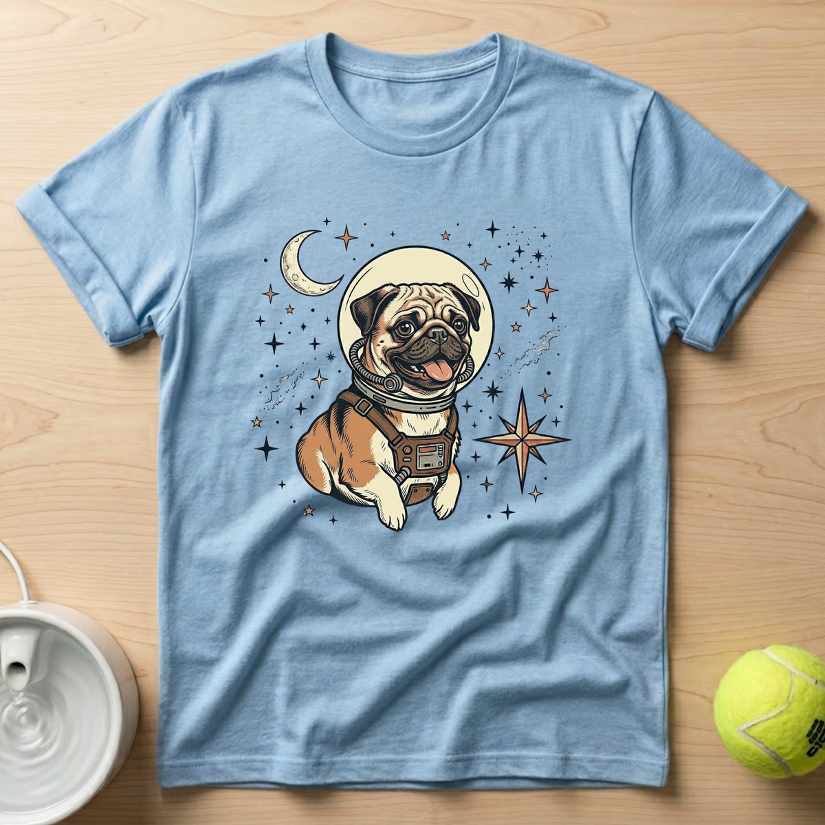 Pug x Spacedogs - T-Shirt
