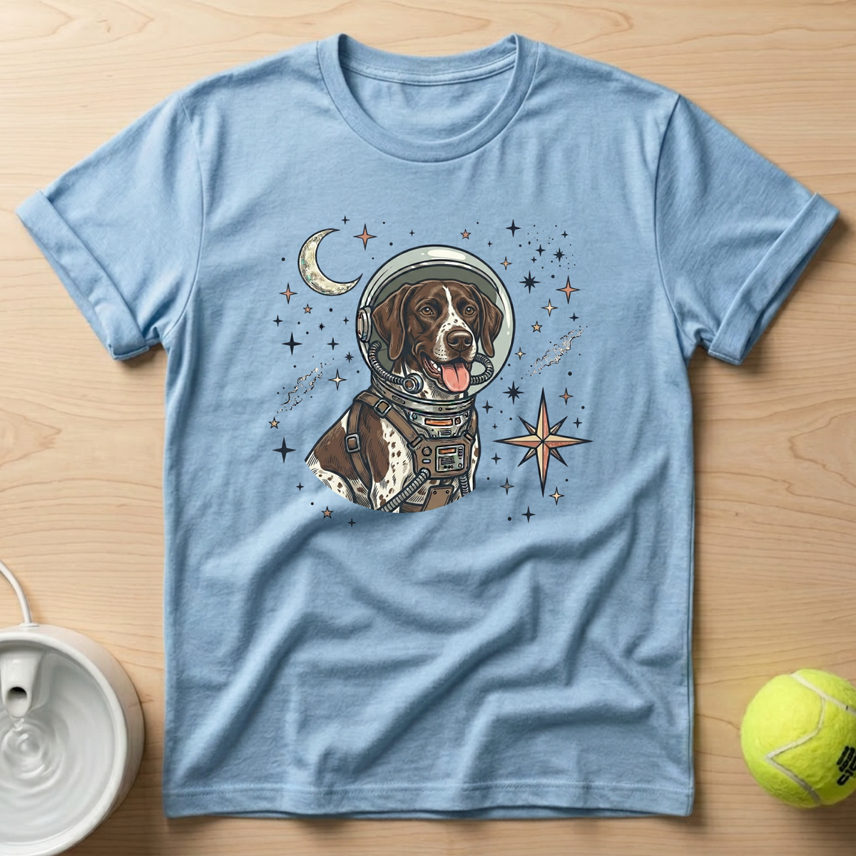 German Shorthaired Pointer x Spacedogs - T-Shirt