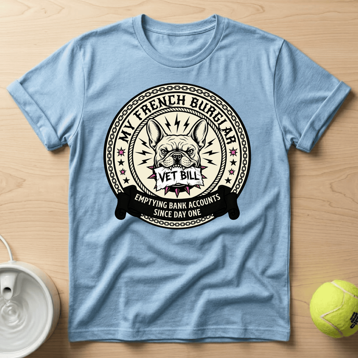 French Bulldog  x Vet Bill - T-Shirt