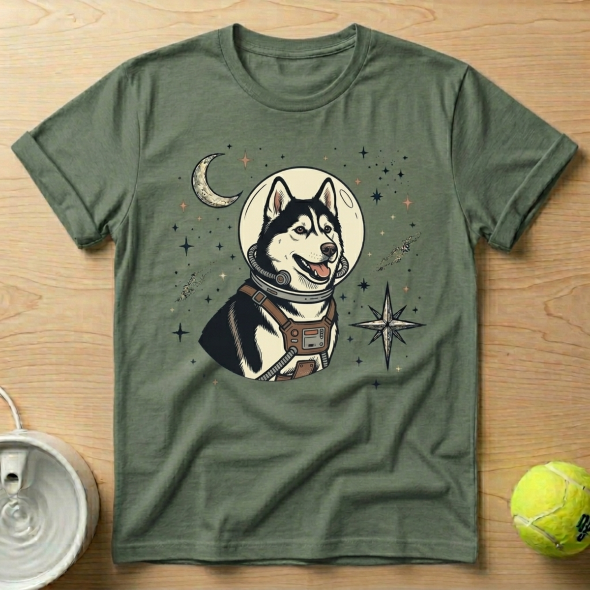 Husky x Spacedogs - T-Shirt