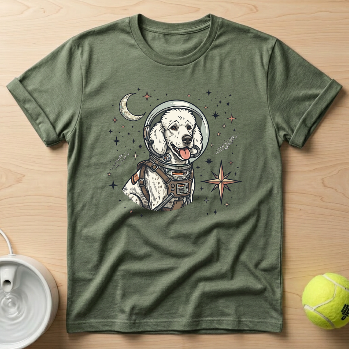 Poodle x Spacedogs - T-Shirt