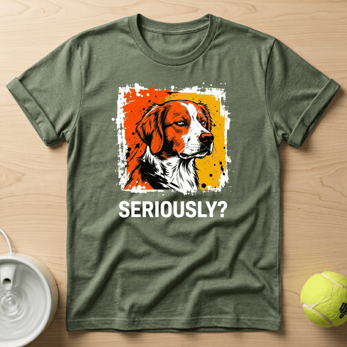 Brittany Spaniel x Seriously T-Shirt