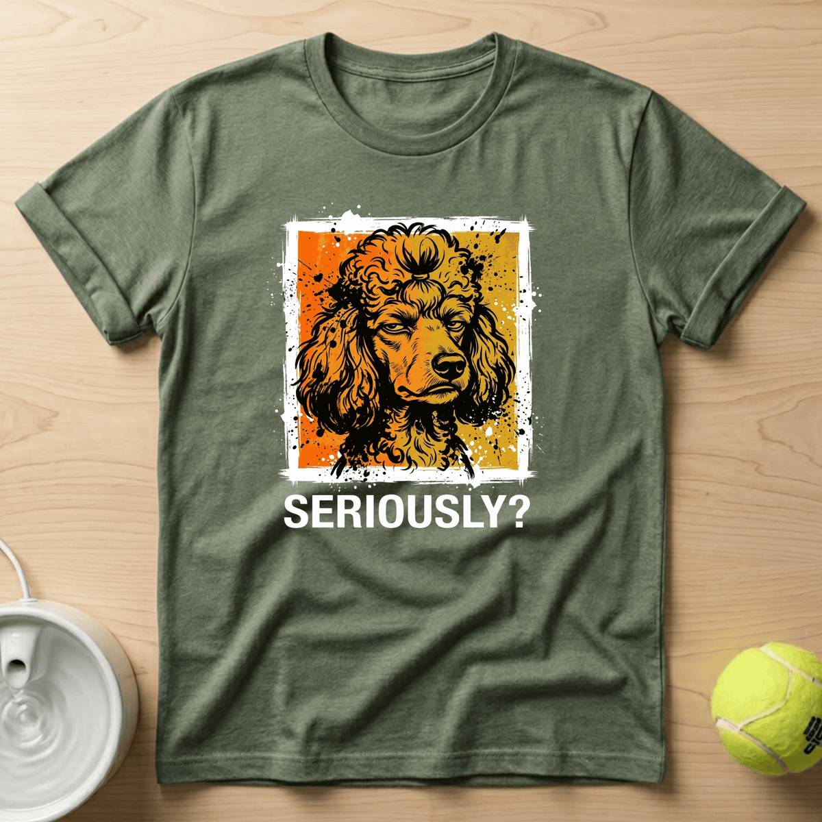 Poodle x Seriously T-shirt