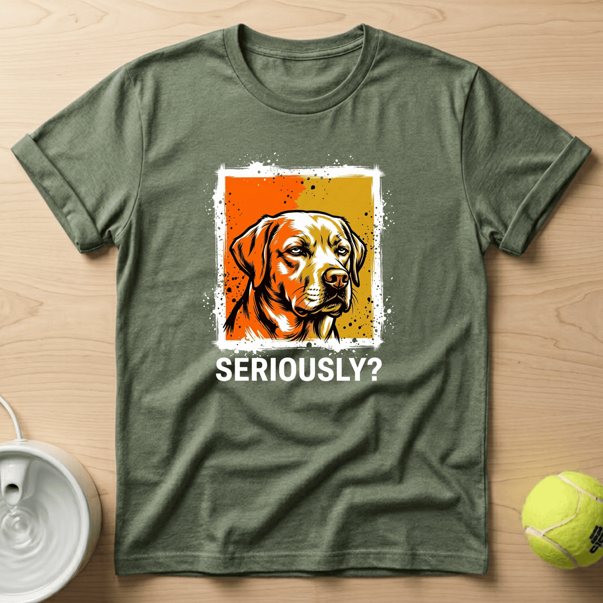Labrador Retriever x Seriously T-shirt