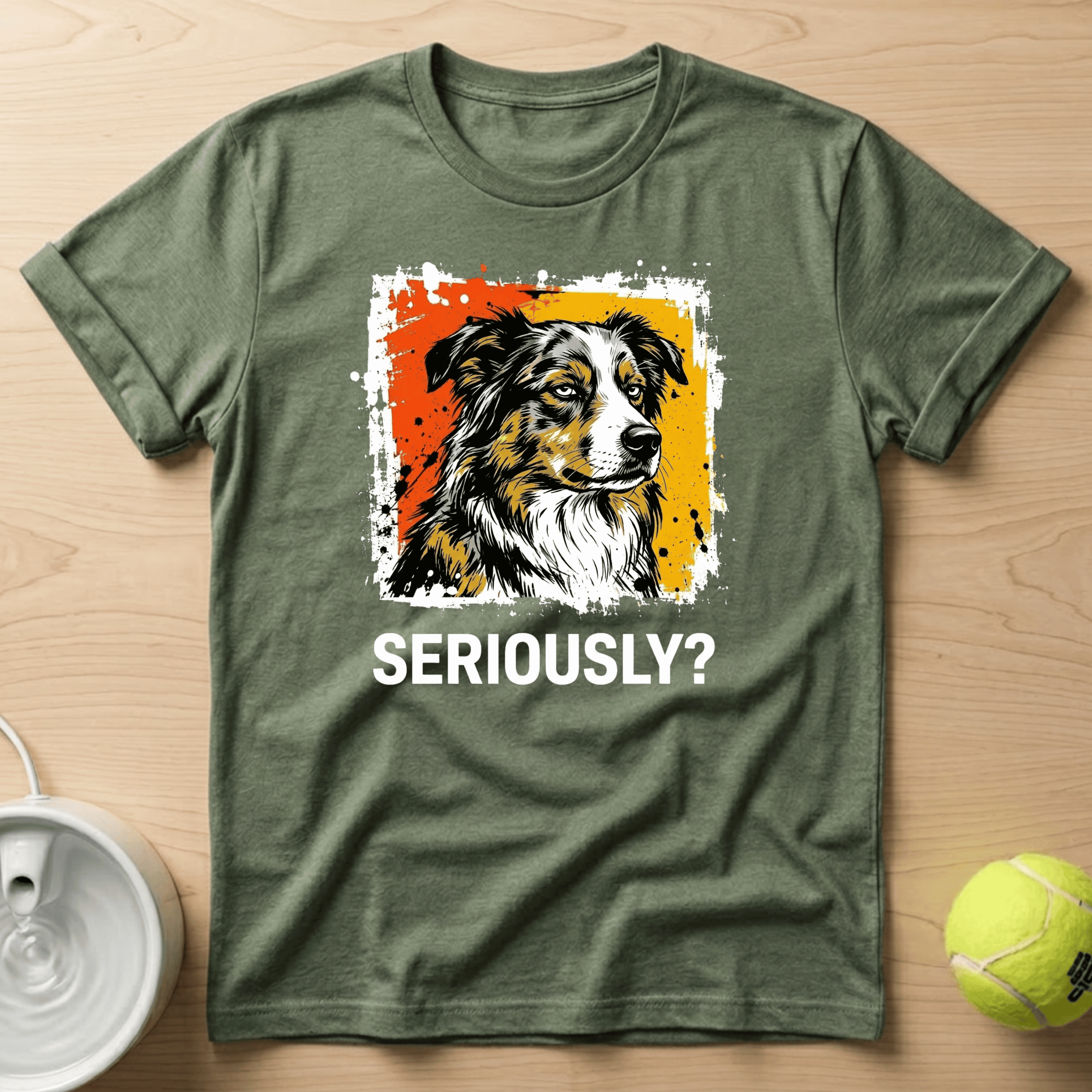 Australian Shepherd x Seriously T-Shirt