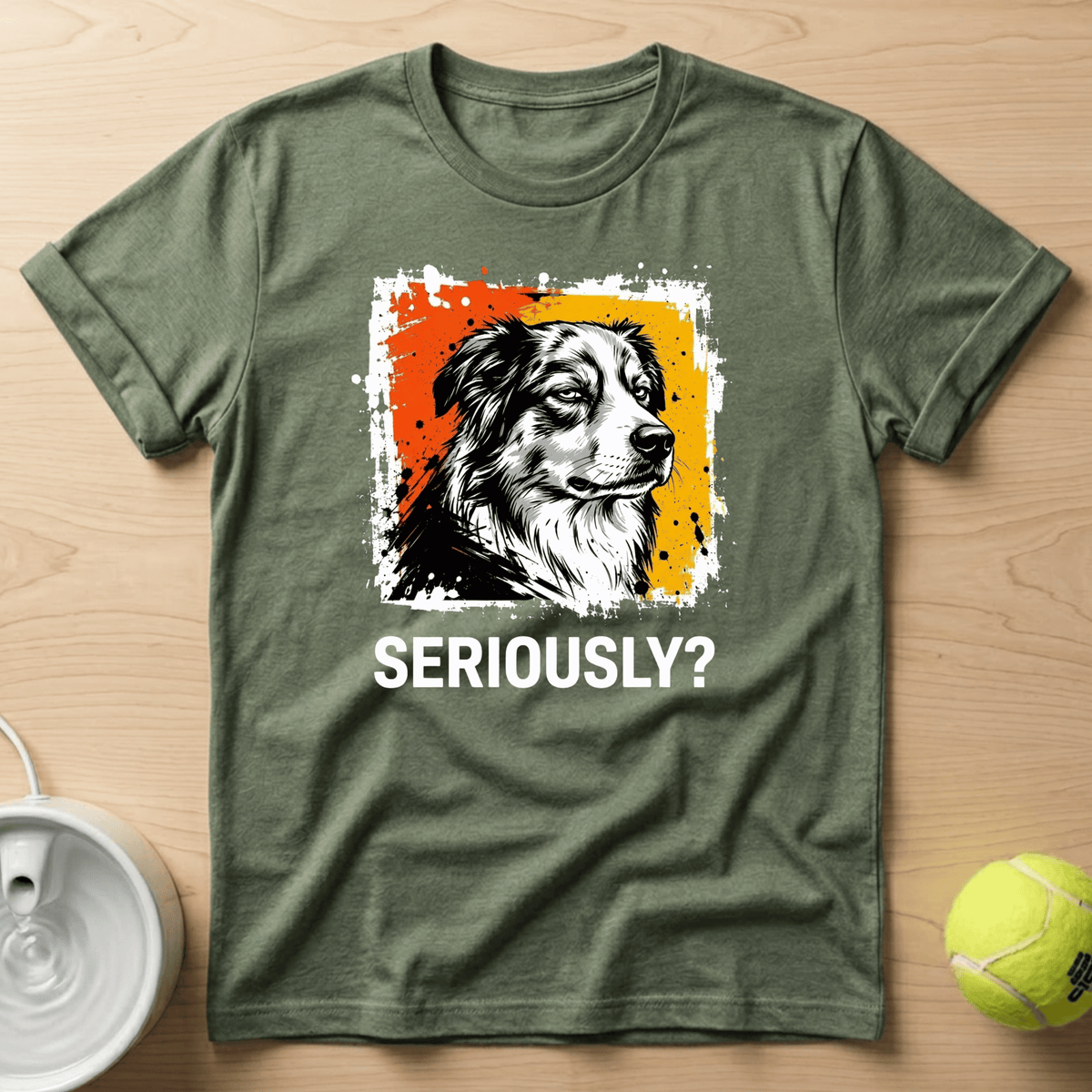 Miniature American Shepherd x Seriously T-Shirt