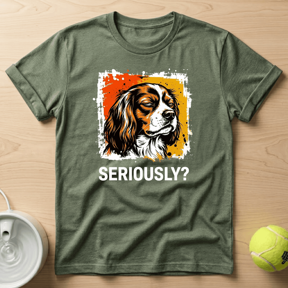 Cavalier King Charles Spaniel x Seriously T-Shirt