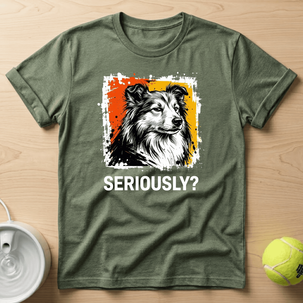 Shetland Sheepdog x Seriously T-Shirt