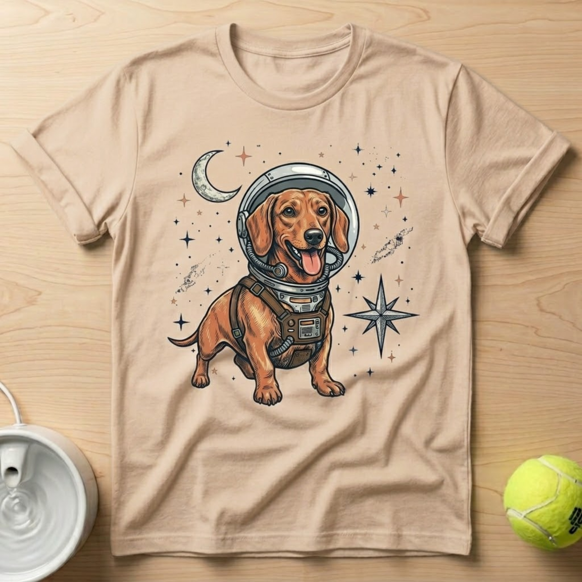 Dachshund x Spacedogs - T Shirt
