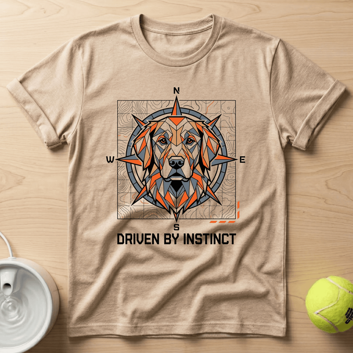 Golden Retriever x Driven by Instinct - T-Shirt