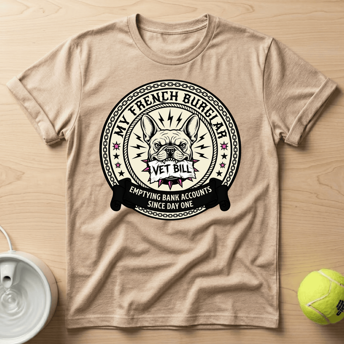 French Bulldog  x Vet Bill - T-Shirt
