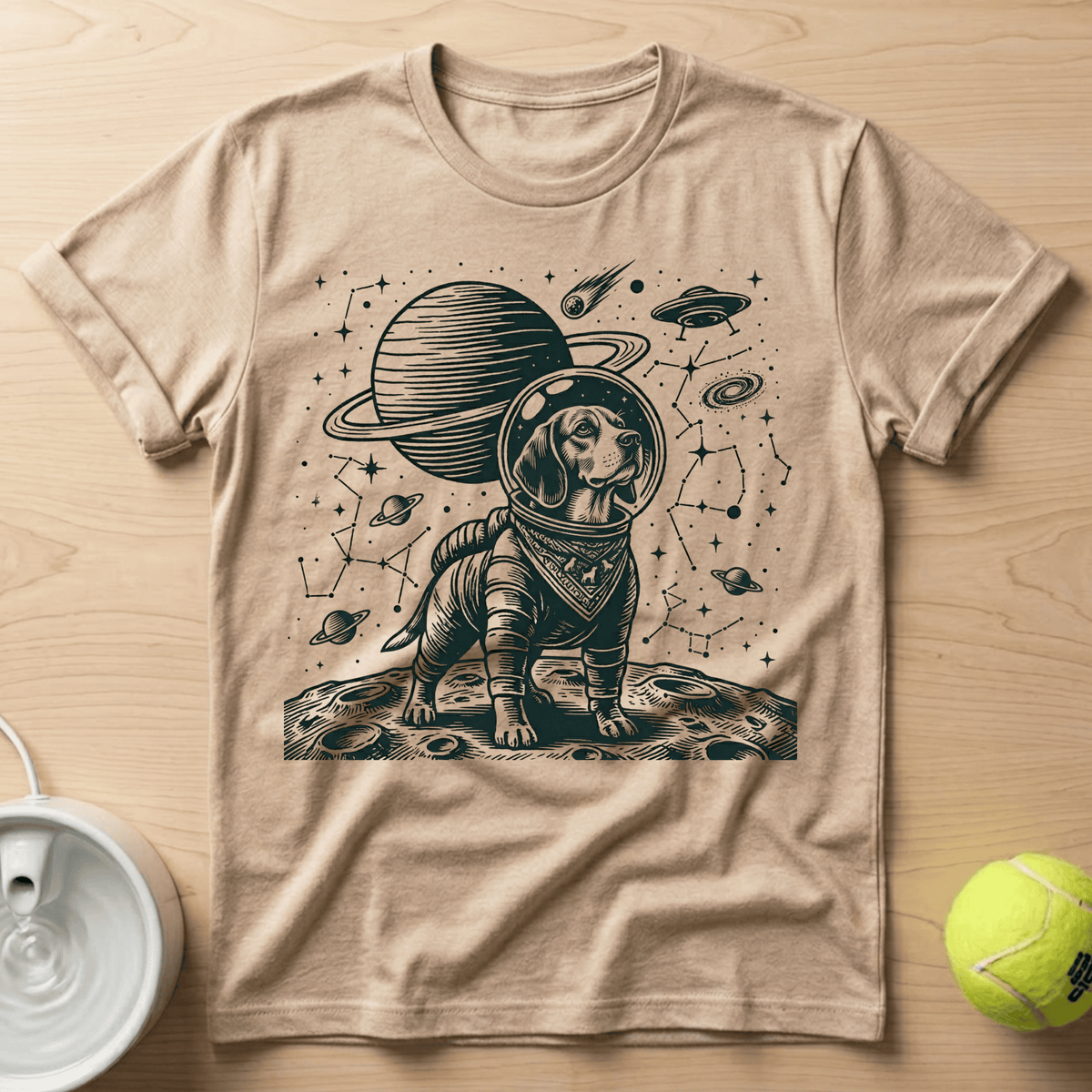 Beagle x Astronaut - T-Shirt