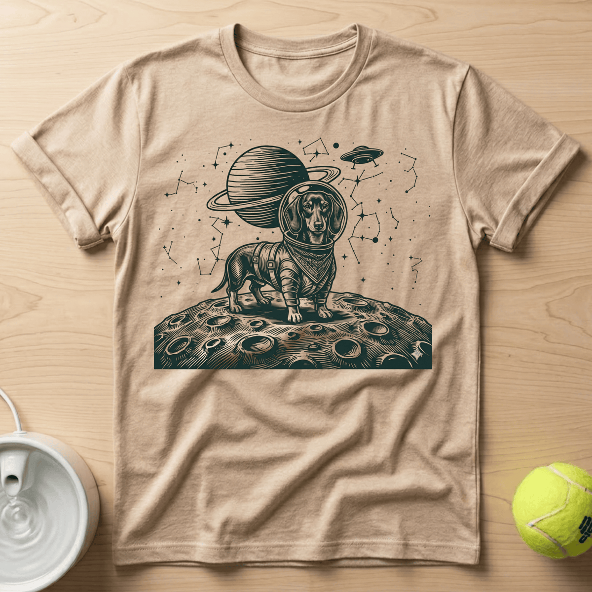 Dachshund x Astronaut - T-Shirt