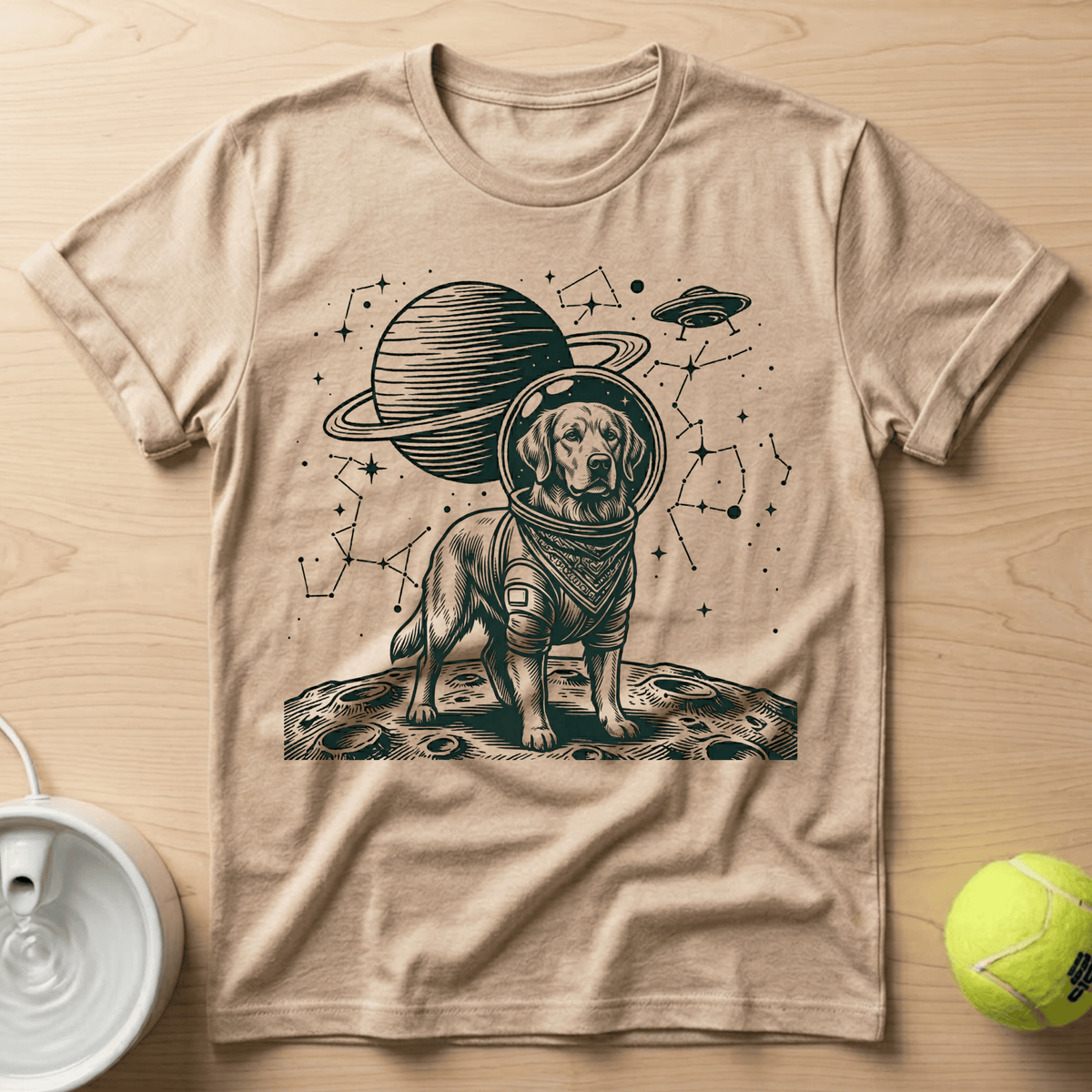Labrador x Astronaut - T-Shirt