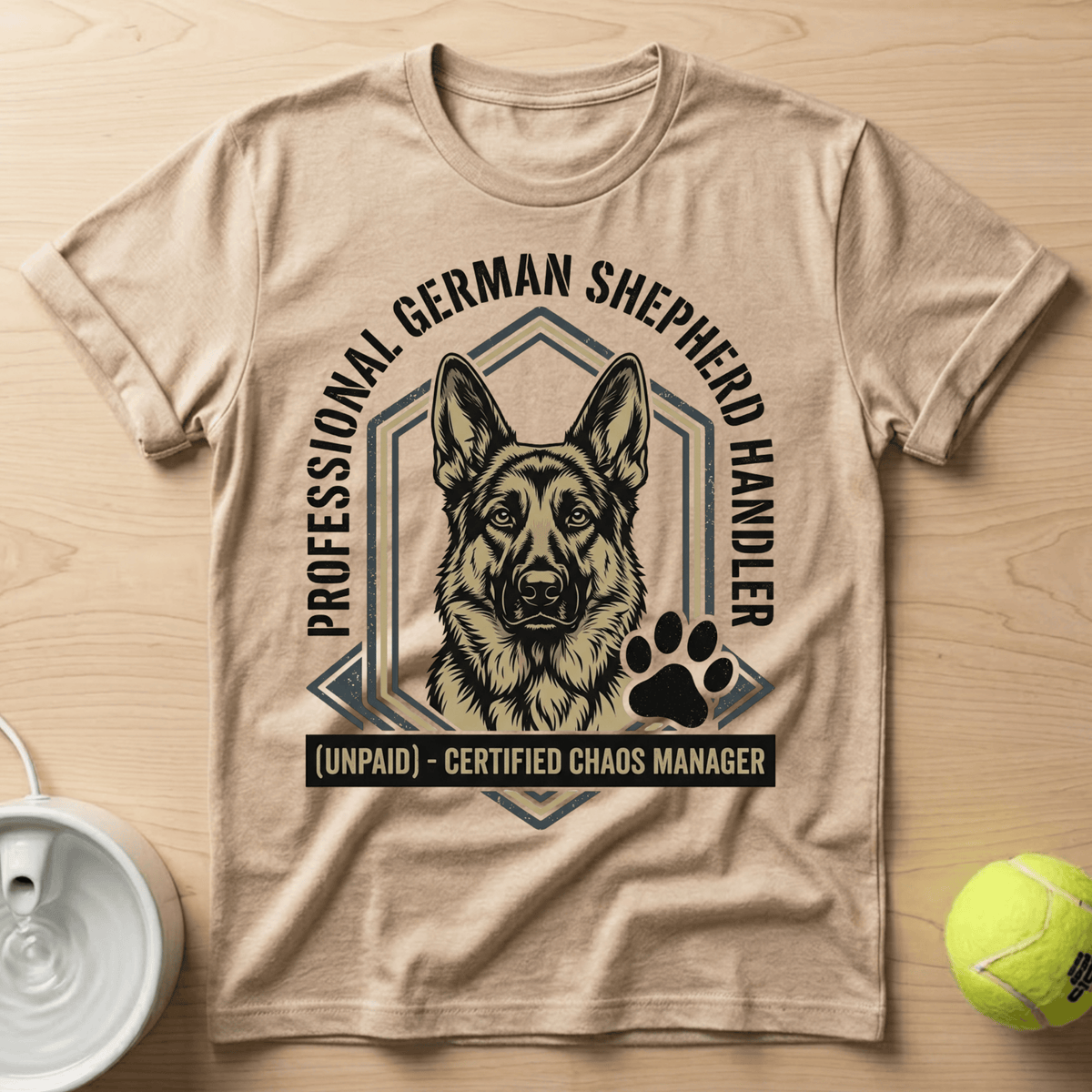 German Shepherd x Chaos Manager - T-Shirt