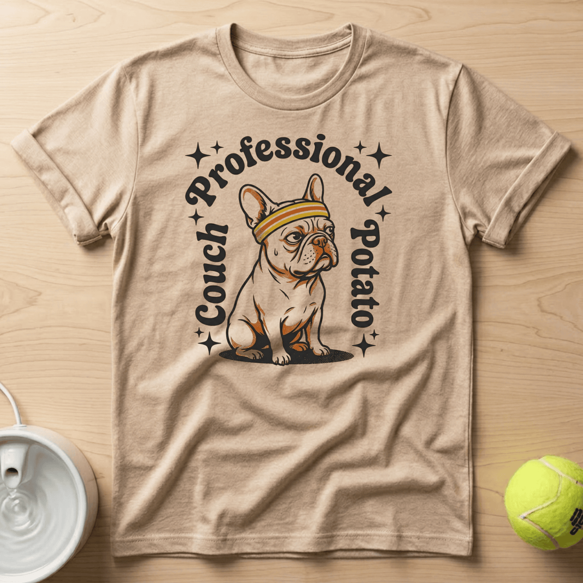 French Bulldog x Professional Couch Potato - T-Shirt