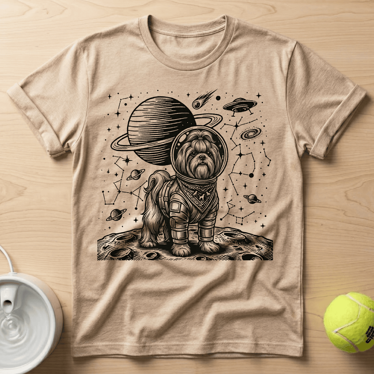 Shih Tzu x Astronaut - T-Shirt