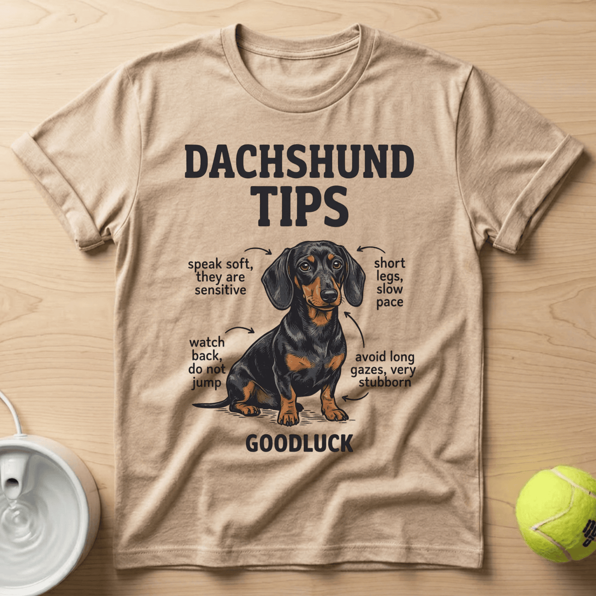 Dachshund x Tips - T-Shirt
