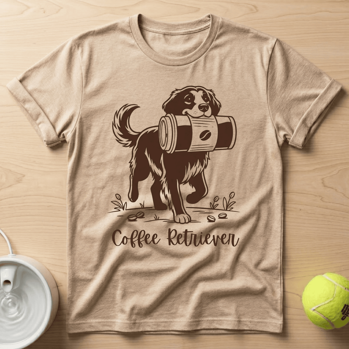 Golden Retriever x Coffee Retriever