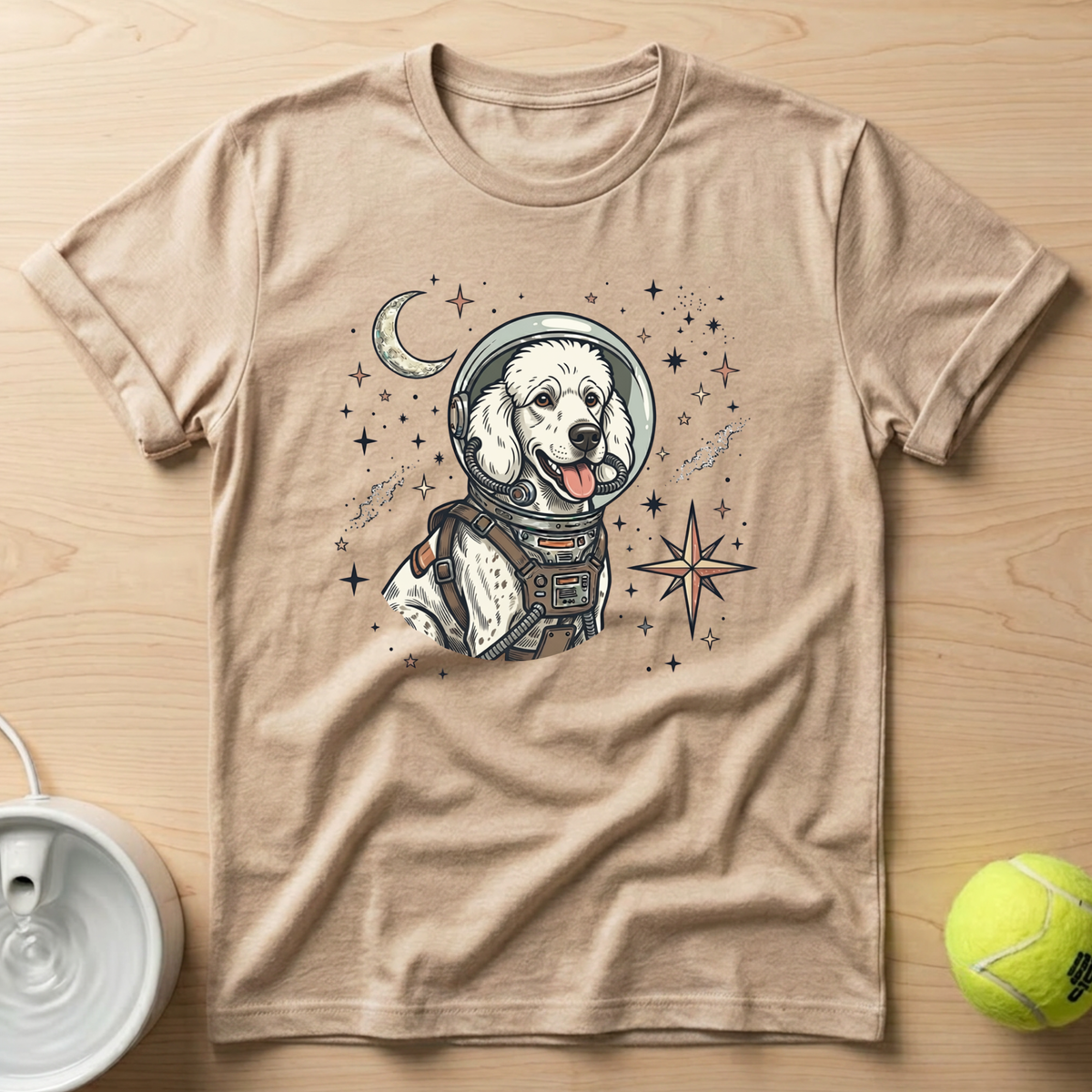 Poodle x Spacedogs - T-Shirt