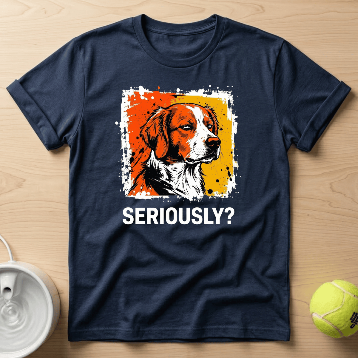 Brittany Spaniel x Seriously T-Shirt