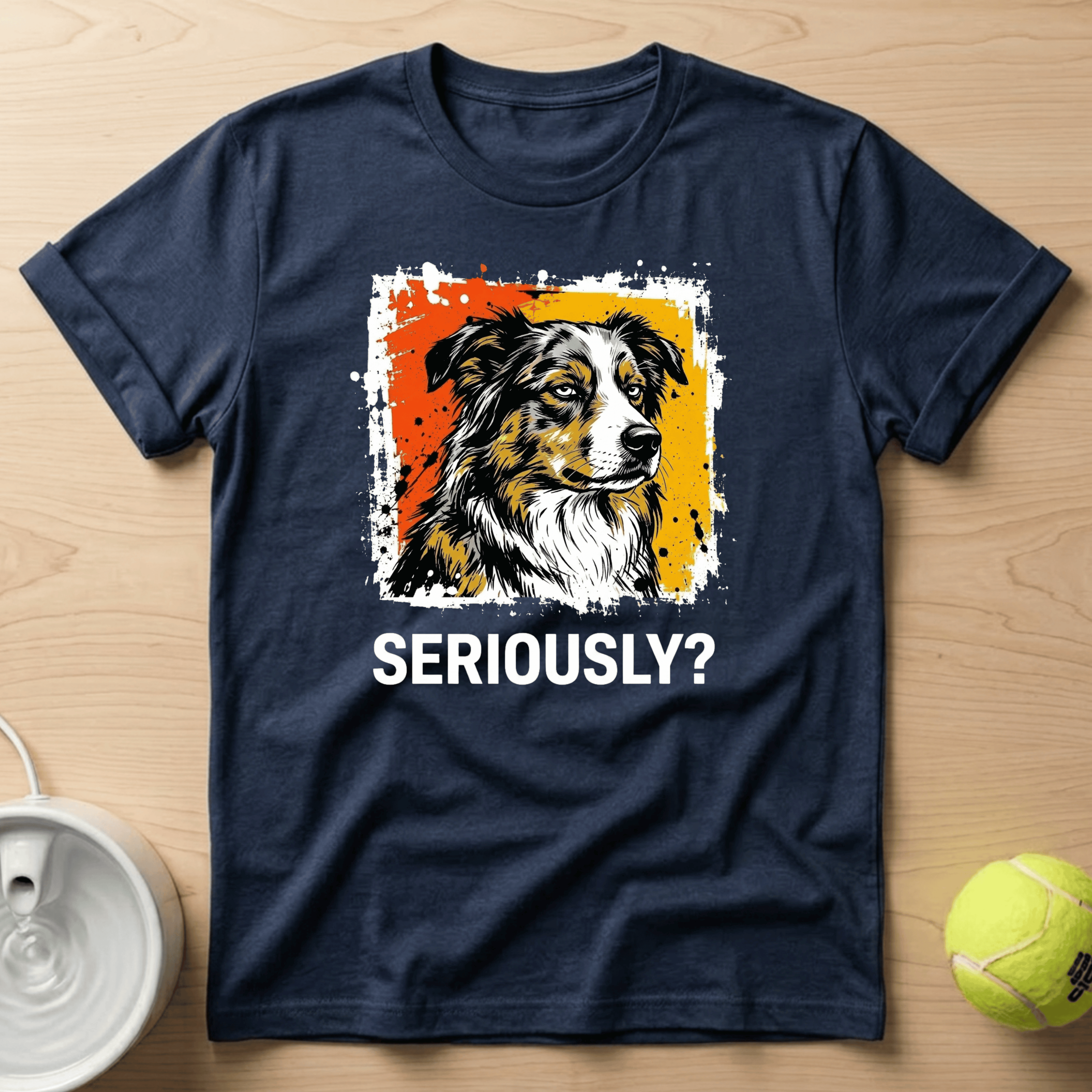 Australian Shepherd x Seriously T-Shirt