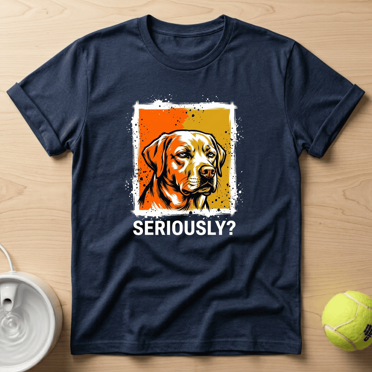 Labrador Retriever x Seriously T-shirt