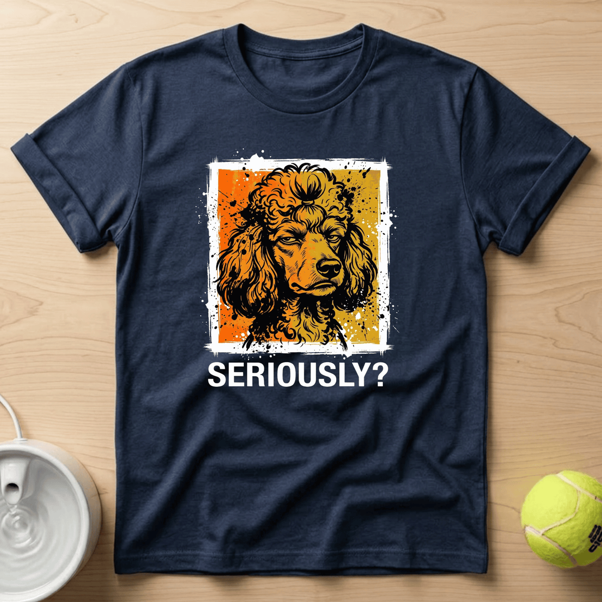 Poodle x Seriously T-shirt