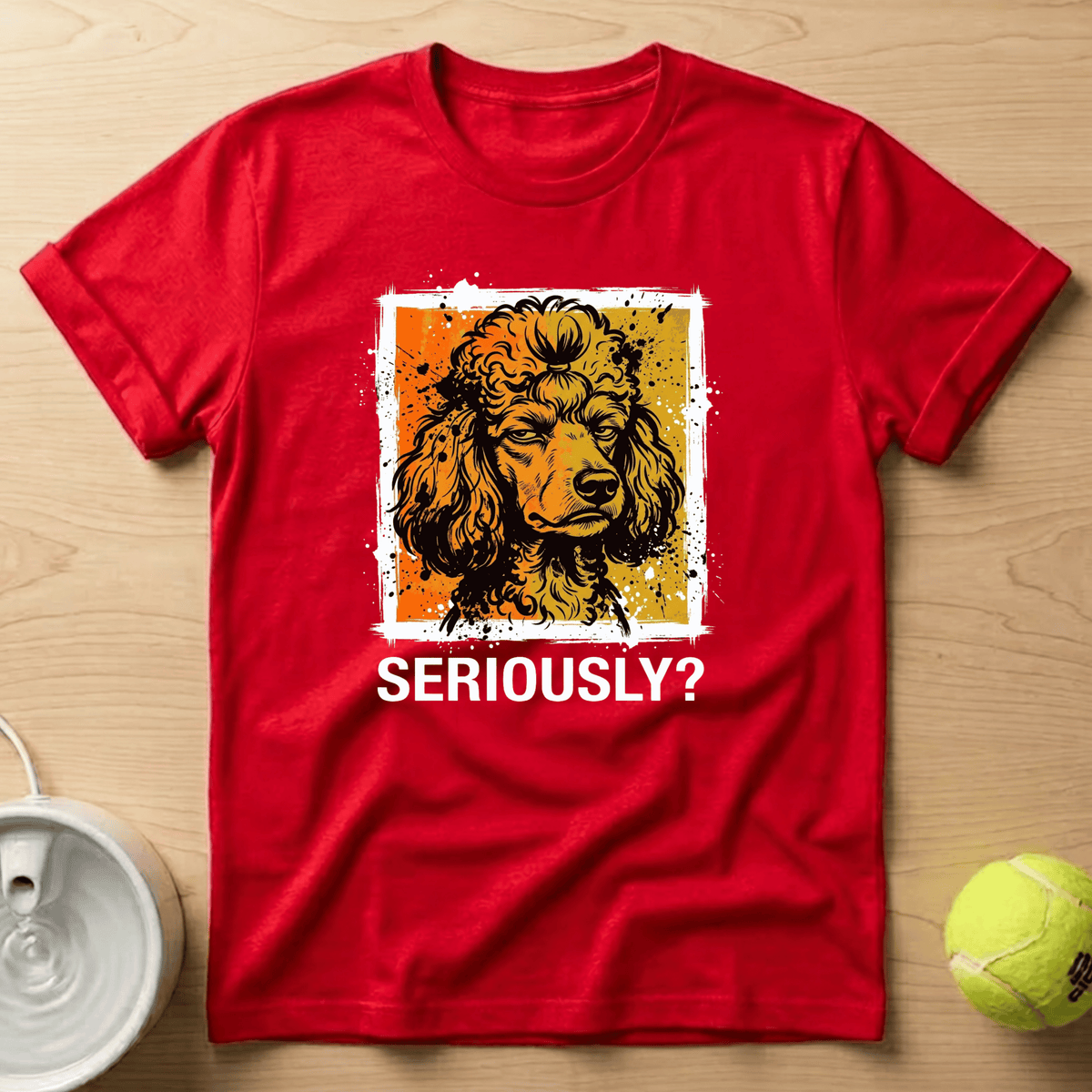 Poodle x Seriously T-shirt
