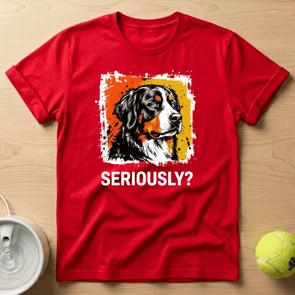 Bernese Mountain Dog x Seriously T-Shirt