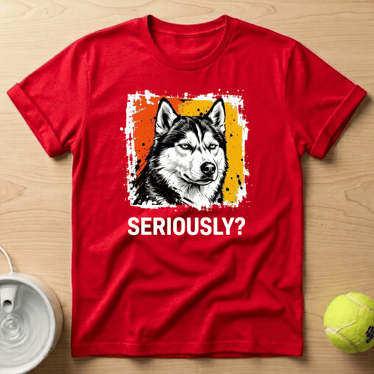 Siberian Husky x Seriously T-Shirt