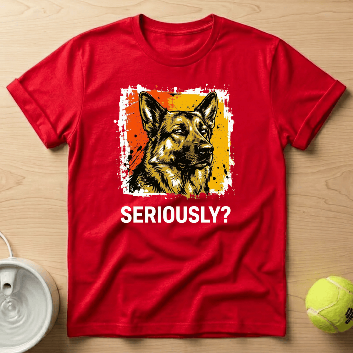 German Shepherd x Seriously T-shirt