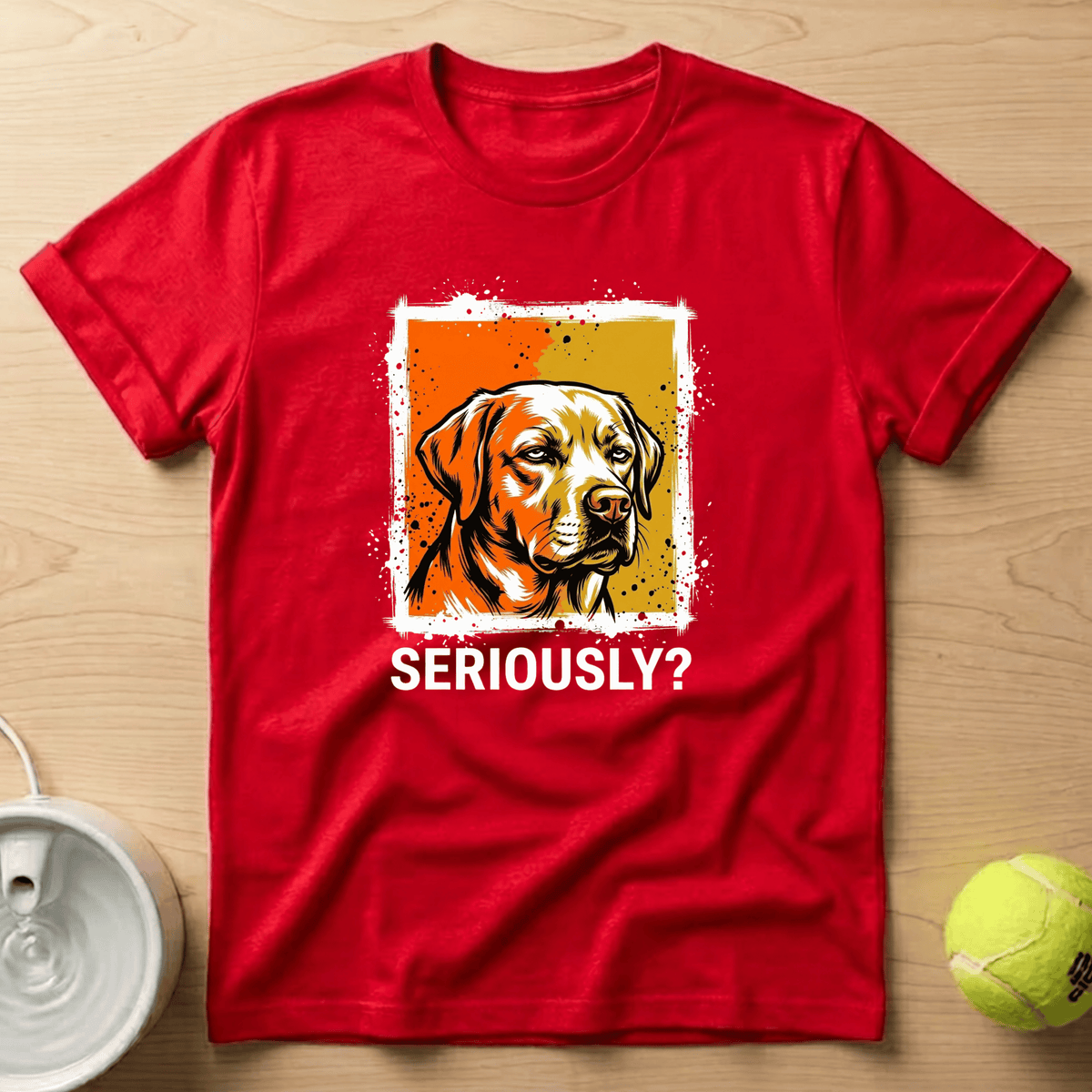 Labrador Retriever x Seriously T-shirt