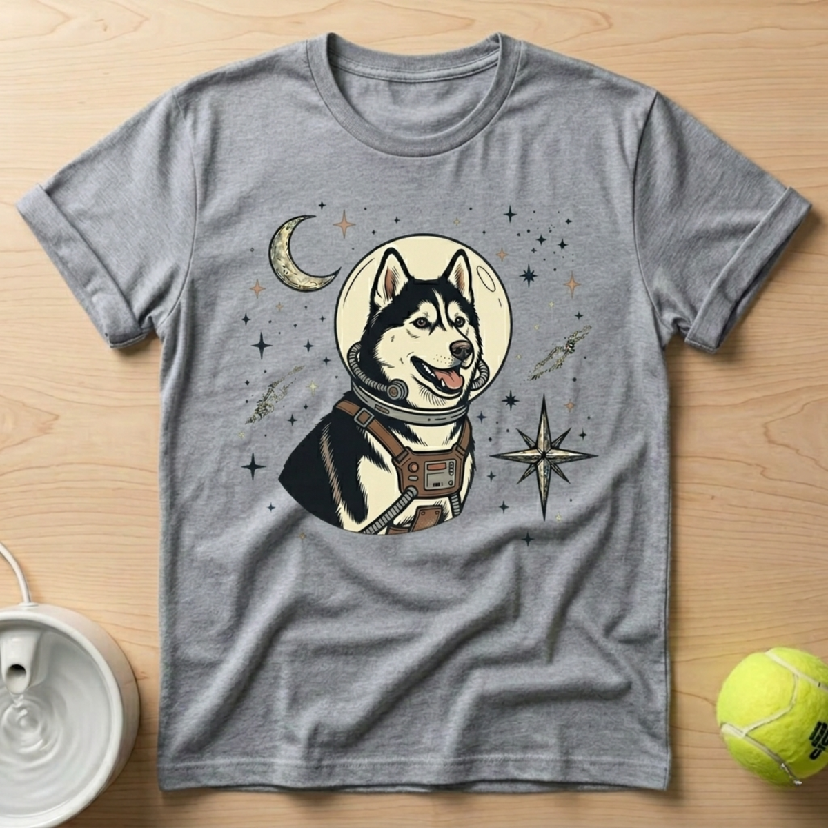 Husky x Spacedogs - T-Shirt