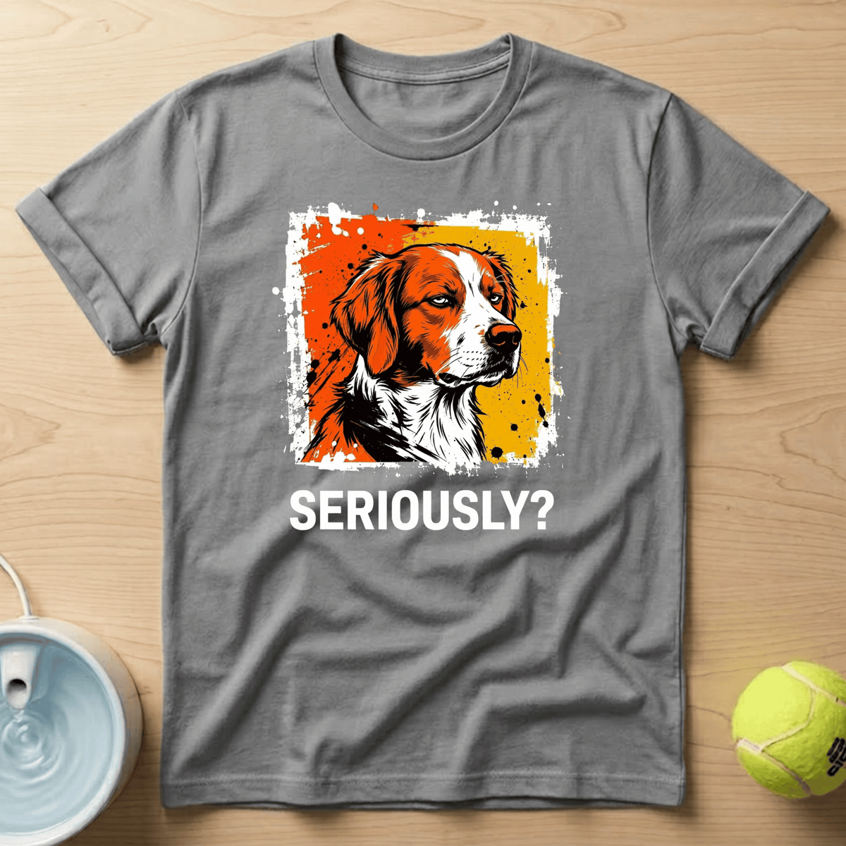Brittany Spaniel x Seriously T-Shirt