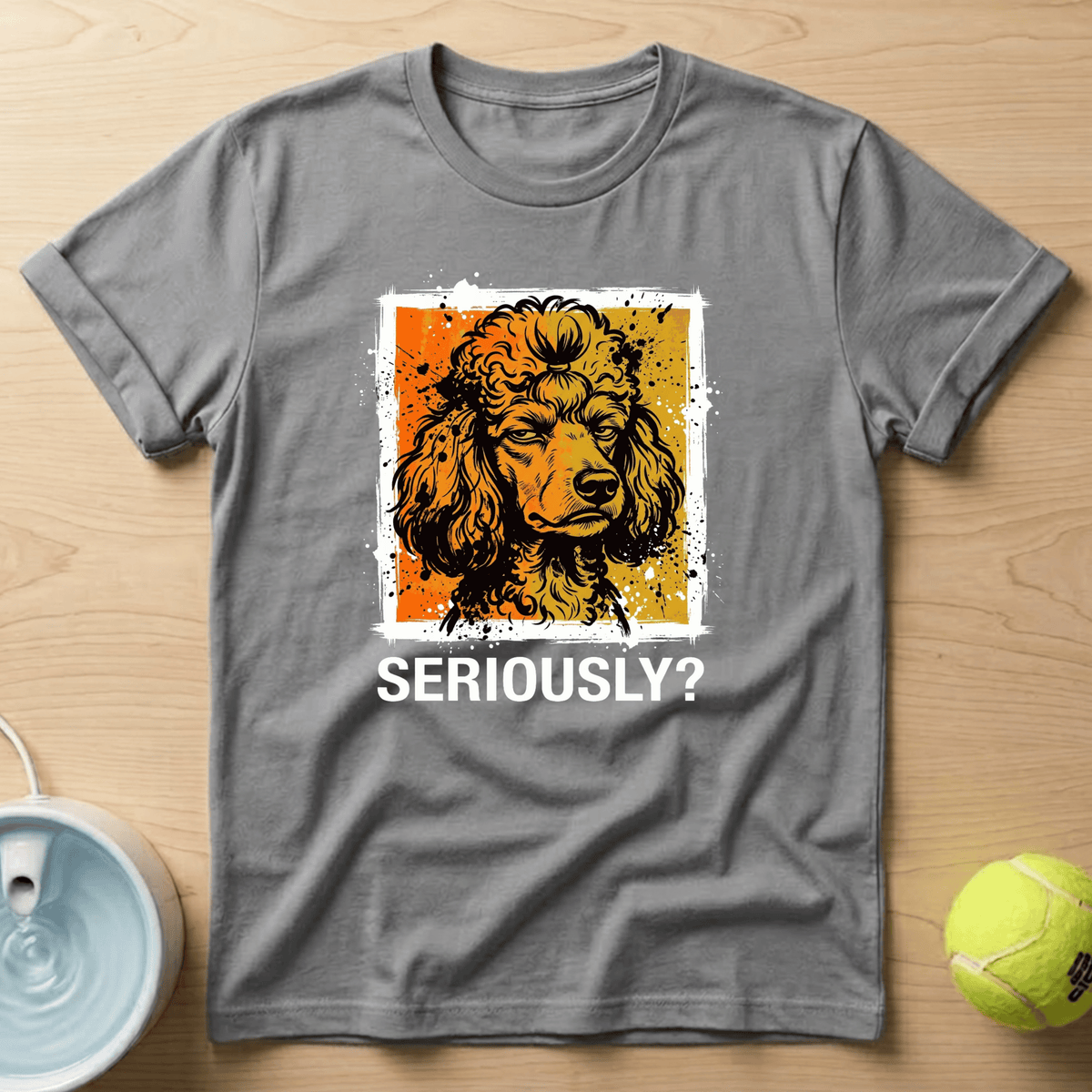 Poodle x Seriously T-shirt