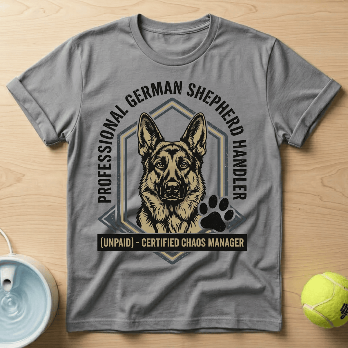 German Shepherd x Chaos Manager - T-Shirt