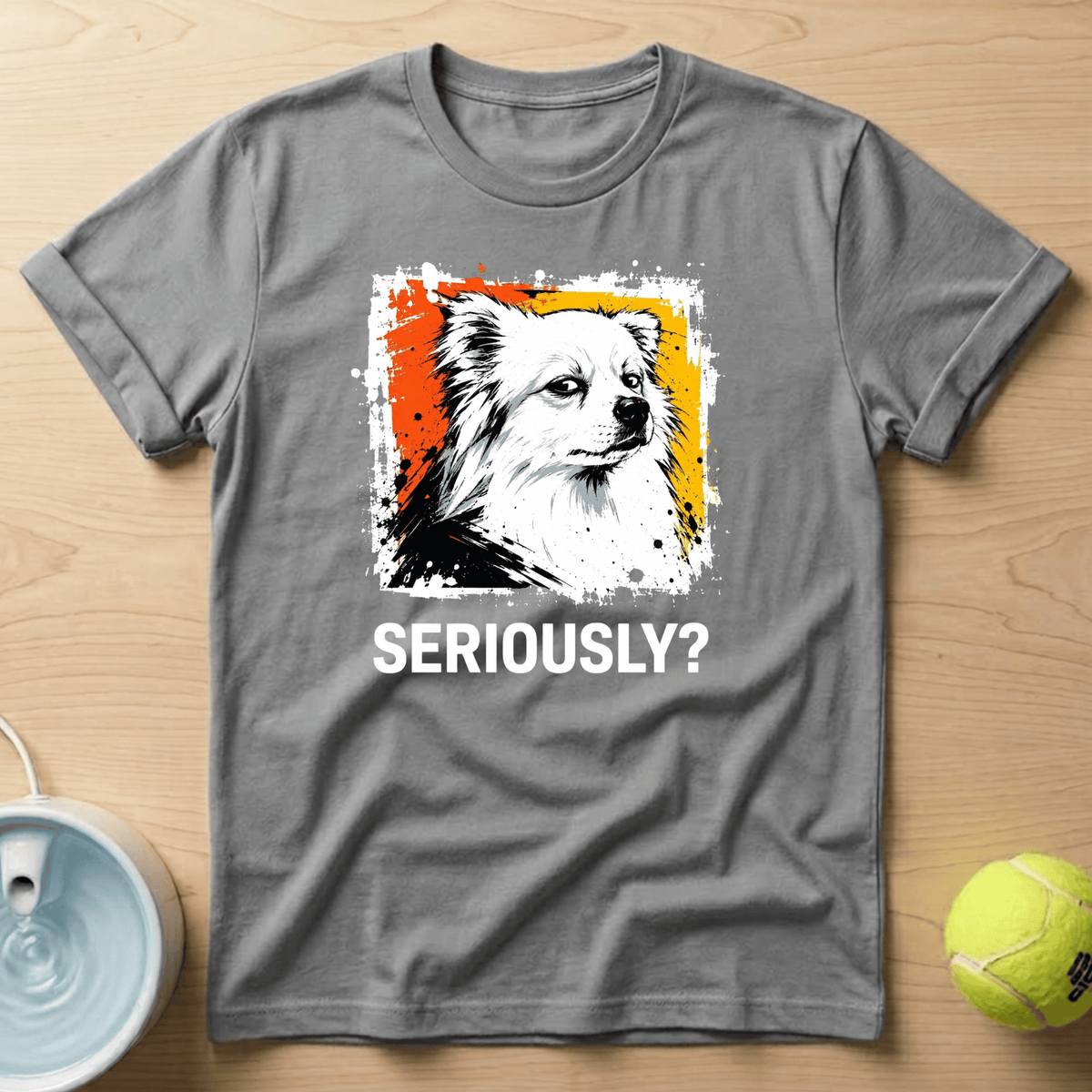 Japanese Spitz x Seriously T-shirt