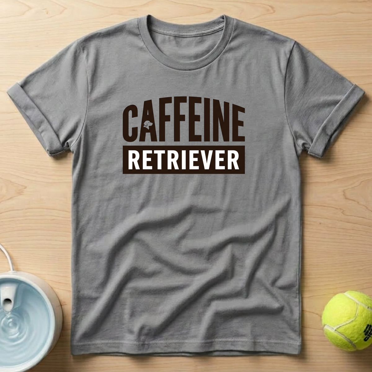 Golden Retriever x Coffee Retriever - T-Shirt
