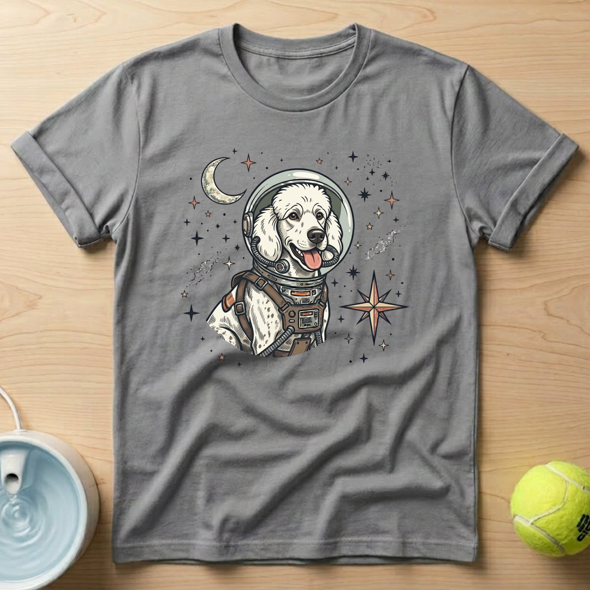 Poodle x Spacedogs - T-Shirt