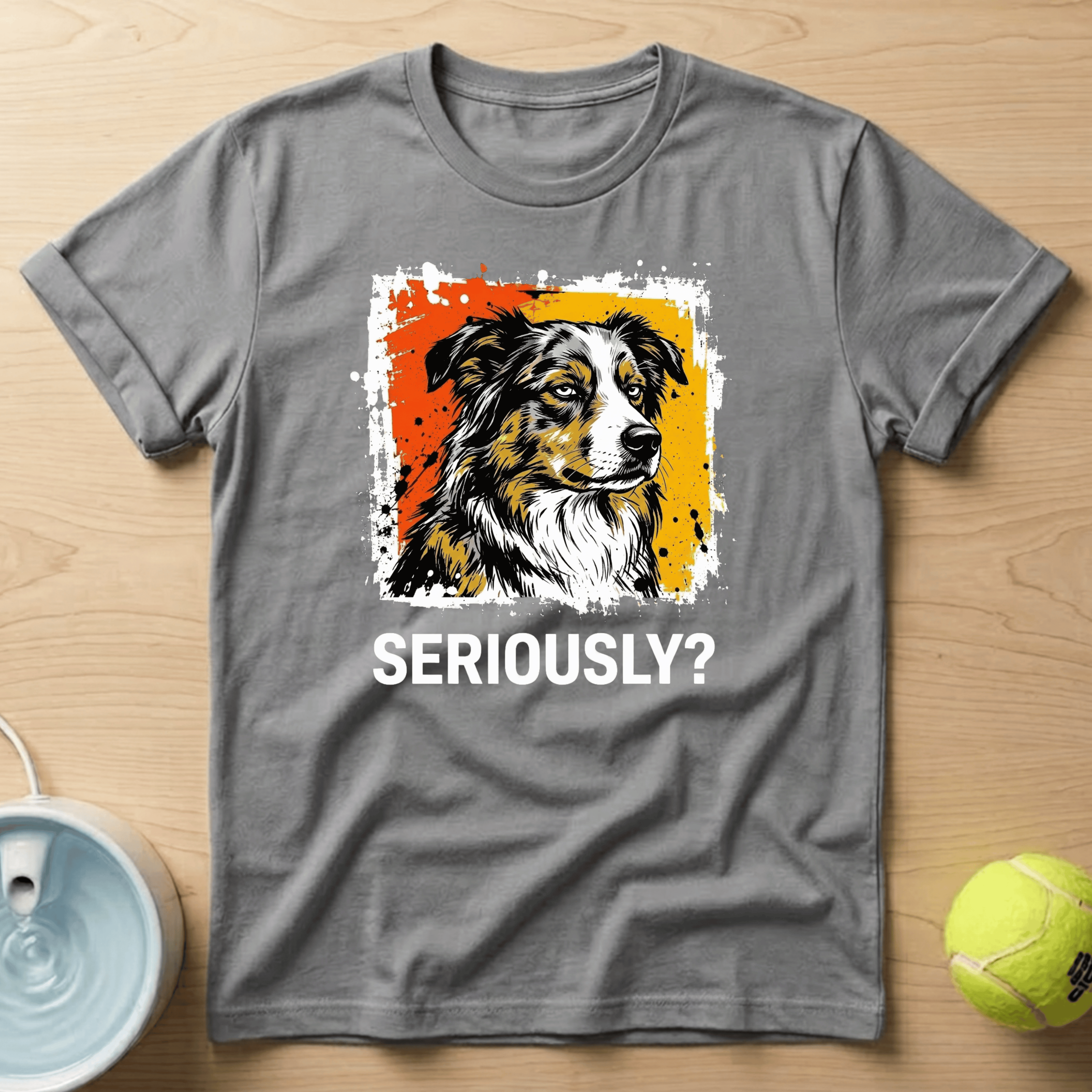 Australian Shepherd x Seriously T-Shirt