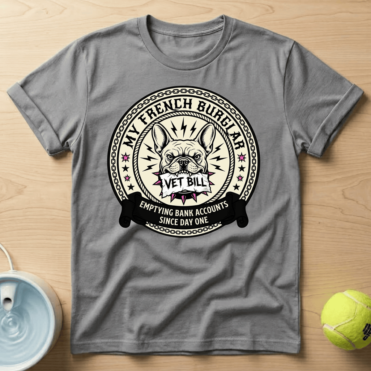 French Bulldog  x Vet Bill - T-Shirt